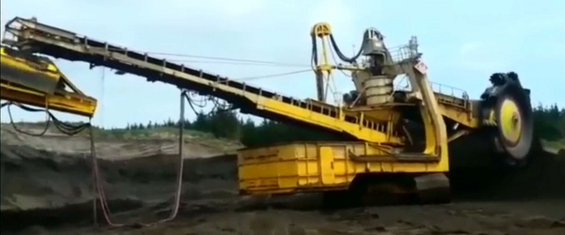 JXLW-2000 Bucket Wheel حفارة